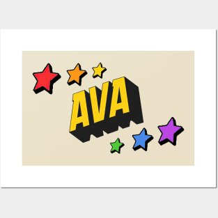 Ava- Personalized style Posters and Art